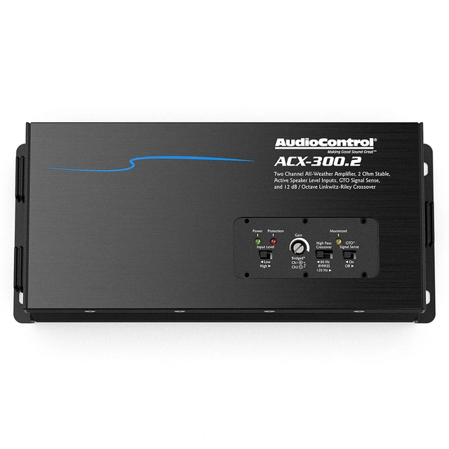 AudioControl ACX-300.2 2-kanalforsterker 2x150W RMS, 2 Ohm, IPX6 