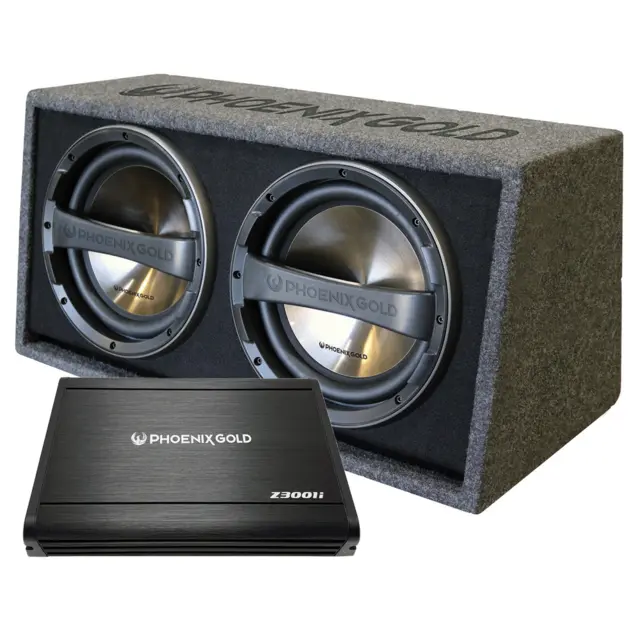 Phoenix Gold basspakke 2x12" 2x12", kasse, forsterker 