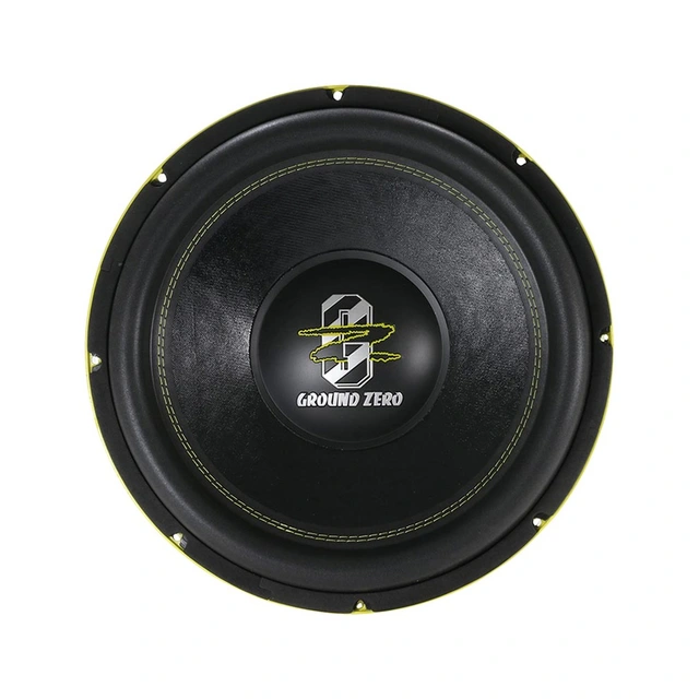 Ground Zero GZHW 38XSPL-D2 15" subwoofer 3500W SPL, 2x2 Ohm, KLIPPEL 