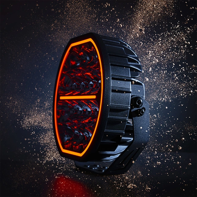 Strands Big Energy EB 9" LED fjernlys 9", 10700 Lumen, per stk, Ikke E-merket 