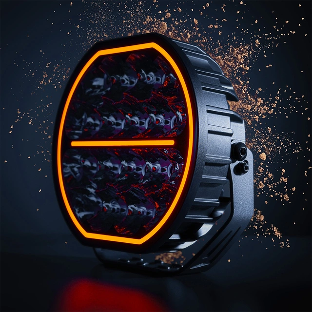 Strands Big Energy EB 9" LED fjernlys 9", 10700 Lumen, per stk, Ikke E-merket 