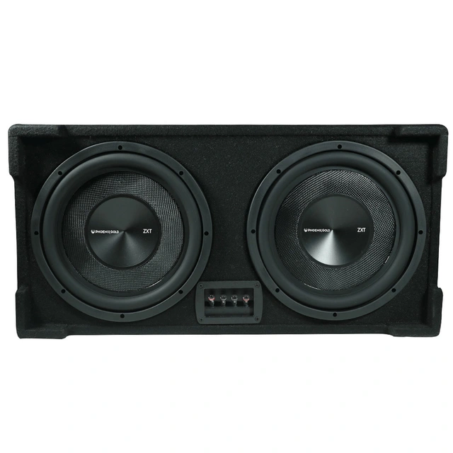 Phoenix Gold ZX212PBS basskasse 2x12" i kasse, 400W RMS, 1 Ohm 