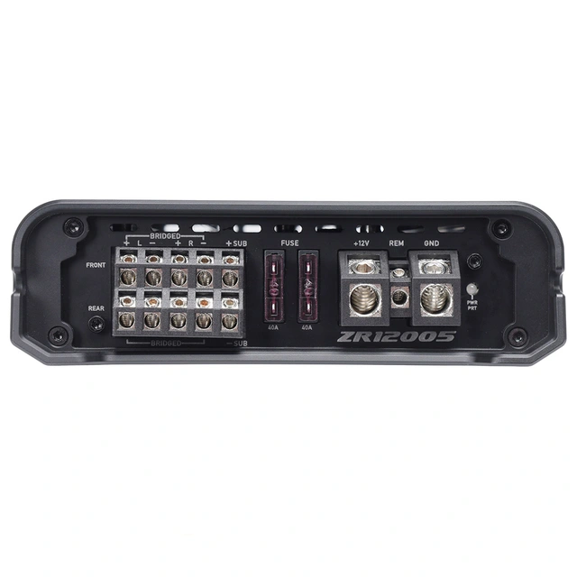 Phoenix Gold ZR12005 5-kanals forsterker 4x175W+500W RMS i 2 Ohm 