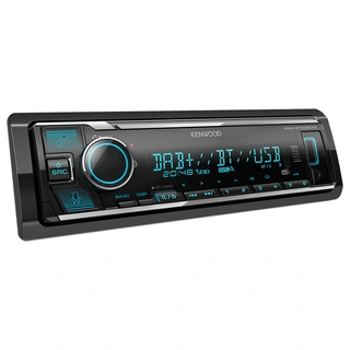 Kenwood KMM-BT508DAB bilradio Shortbody, DAB+, BT, Ikke CD
