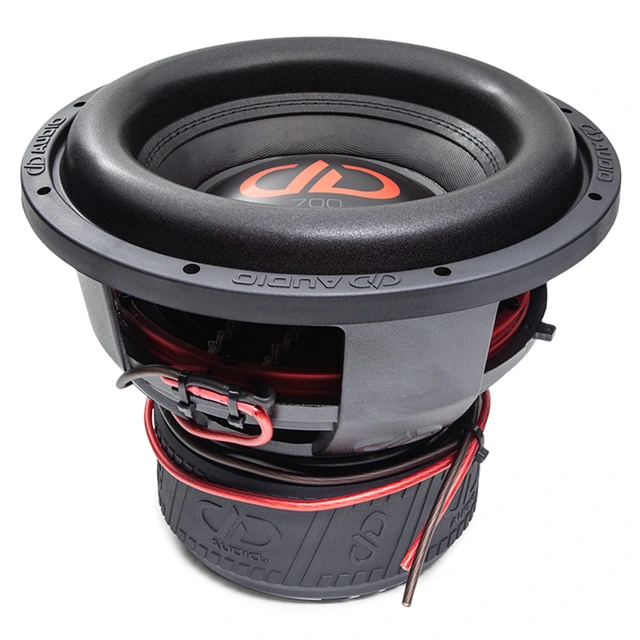 DD Audio 712f D2 12" subwoofer 12", 1500W RMS, 2x2 Ohm 