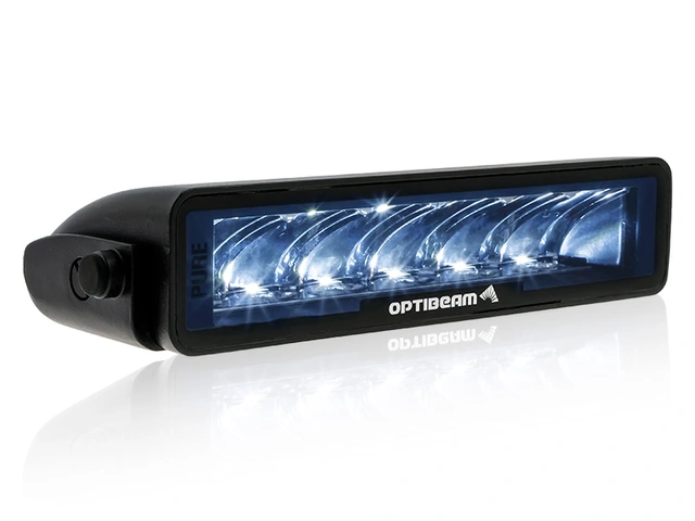 Optibeam Pure 185 7", 8050 lumen, Posisjonslys 