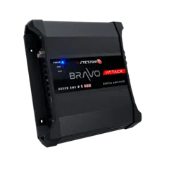 Stetsom BRAVO ATTACK 3000 monoforsterker 3000W RMS, 1 Ohm, SPL, Kl.D