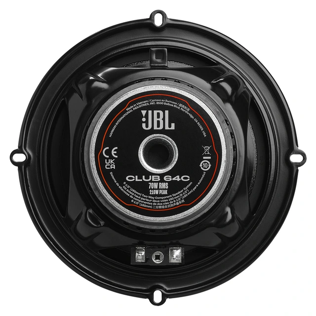 JBL CLUB64C komponentsett 6,5", 70W RMS, 210W Maks 