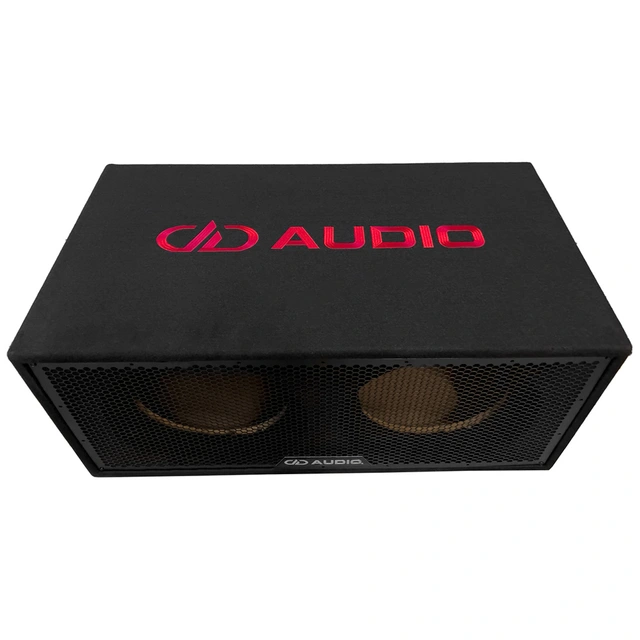 DD Audio UE-12.2a-C dobbel 12" basskasse Portet kasse, 87 liter, ekstra solid 