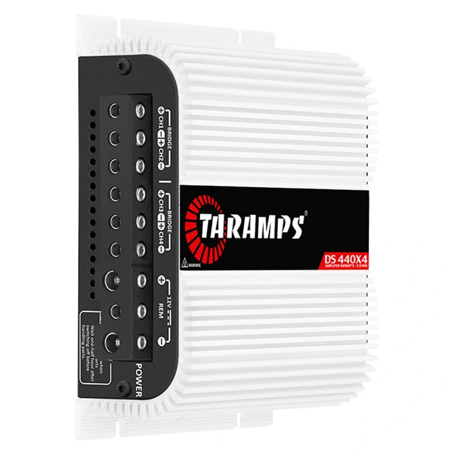 Taramps DS440X4 4-kanals forsterker 4x110W i 2 Ohm 