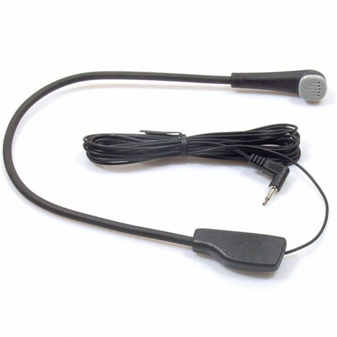 Svanehalsmikrofon - 3.5mm jack Universal, 3,5mm minijack, 34cm