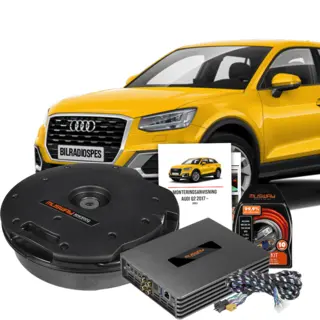 Lydpakke til Audi Q2 2017-> Audi Q2 2017-2023 (med kode 8RE)