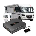 Lydpakke til Eura Mobil Integra 760 EB Caratec CAA804 forsterker originalt