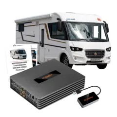 Lydpakke til Eura Mobil Integra 760 EB Caratec CAA804 forsterker originalt