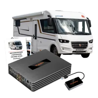 Lydpakke til Eura Mobil Integra 760 EB Caratec CAA804 forsterker originalt
