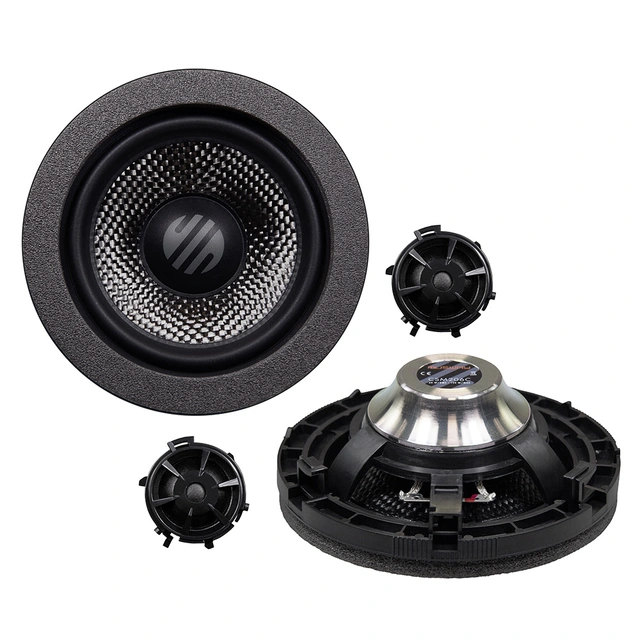 Musway CSM206C 4" komponentsett Tilpasset Mercedes C-Klasse W206 