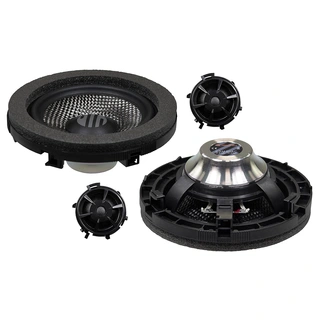 Musway CSM206C 4" komponentsett Tilpasset Mercedes C-Klasse W206