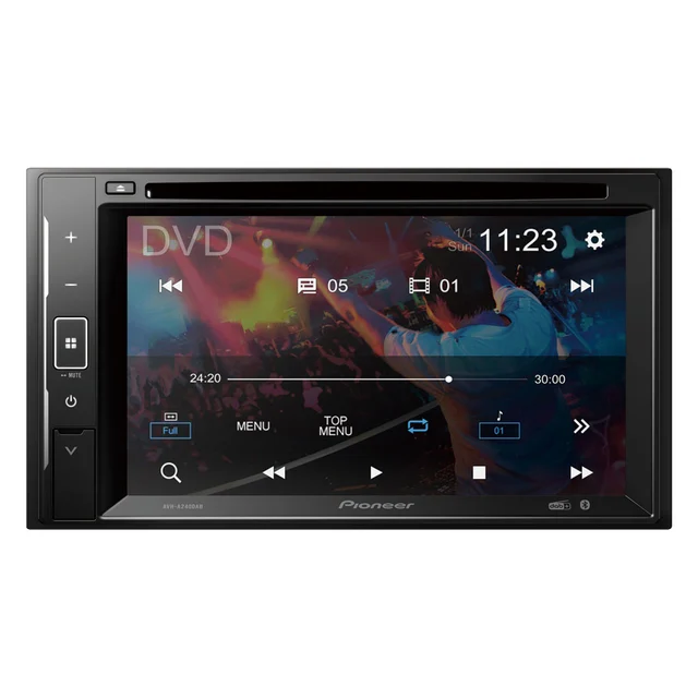 Pioneer AVH-A240DAB CD/DVD, BT, DAB+, USB, AUX, 6.2" 