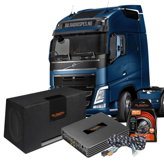 Lydpakke til Volvo FH MK3 Volvo FH 2013-> med standard lydpakke 