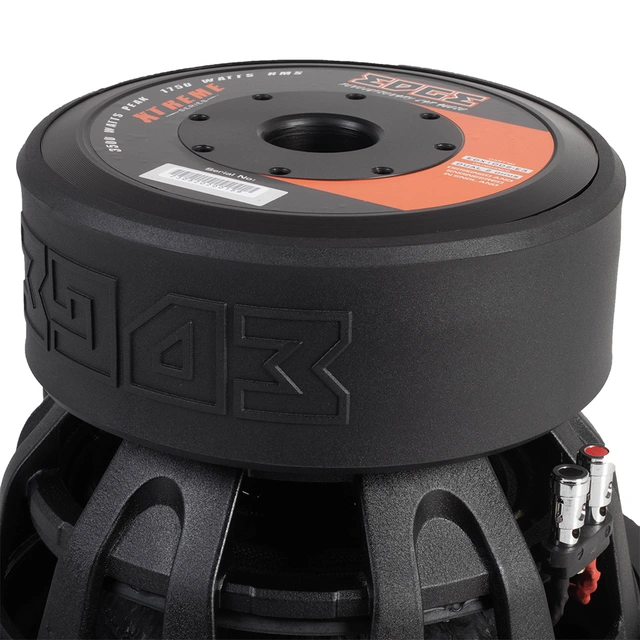 Edge EDX10D2-E3 10" subwoofer 3500W Maks, 1500W RMS, 2x2 Ohm 