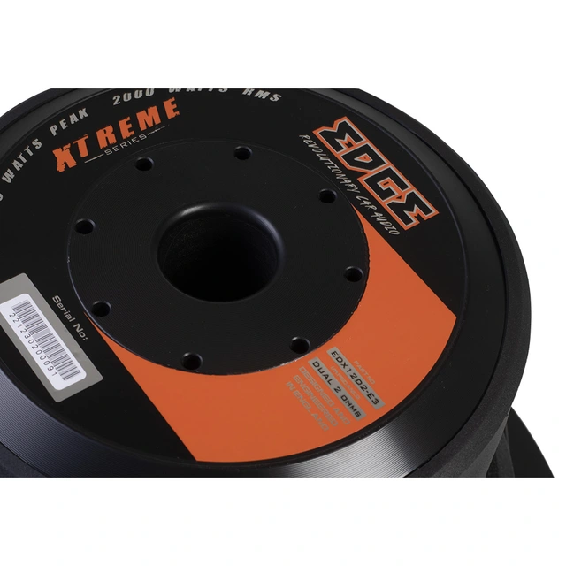 Edge EDX12D2-E3 12" subwoofer 4000W Maks, 2000W RMS, 2x2 Ohm 