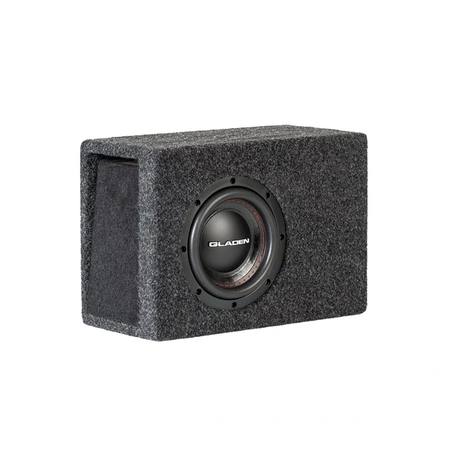 Gladen RSX 065 VB-CU Subwoofer i kasse 6,5" i portet-kasse, 250W RMS, 4 Ohm 