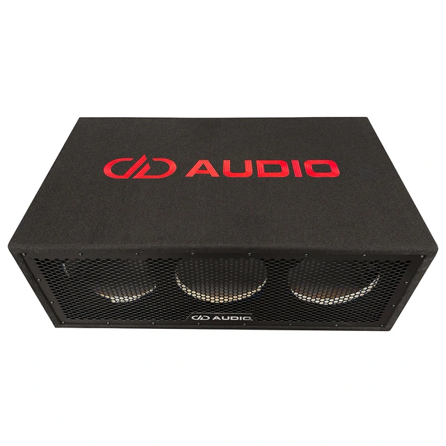 DD Audio UE-10.3a trippel 10" basskasse Portet kasse, 80 liter, ekstra solid 