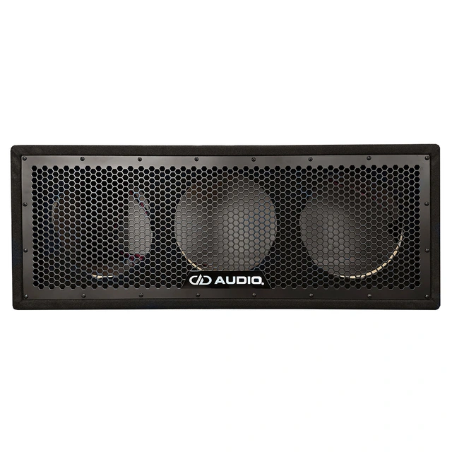 DD Audio UE-10.3a trippel 10" basskasse Portet kasse, 80 liter, ekstra solid 