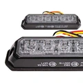 Axixtech Stealth LED MS6 varsellys Blå, 12/24V, ECE R65 Class2 (XB2)