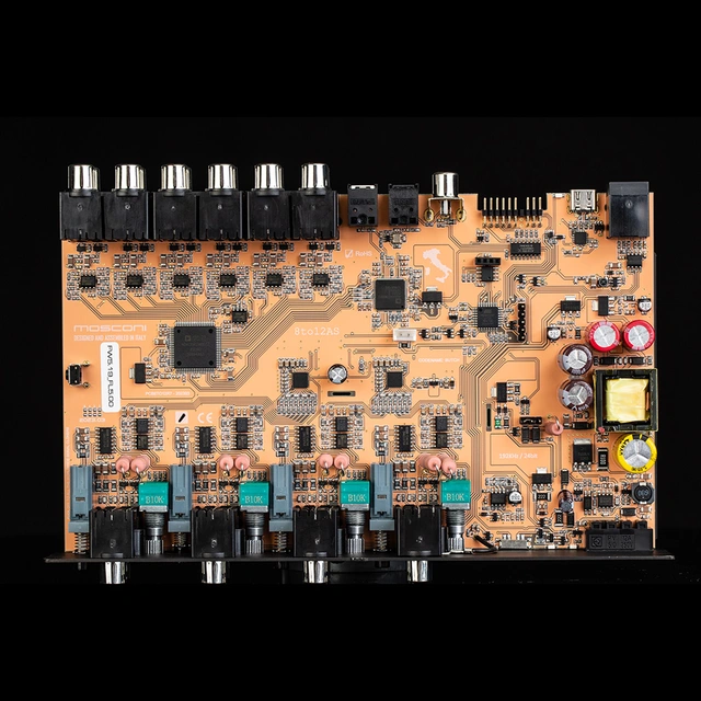 MOSCONI AERO 8|12 DSP 8-innganger, 12-kanals DSP, Hi-Res 