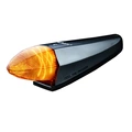 Strands Silver Bullet Torpedo Light Markeringslys med innebygd varsellys