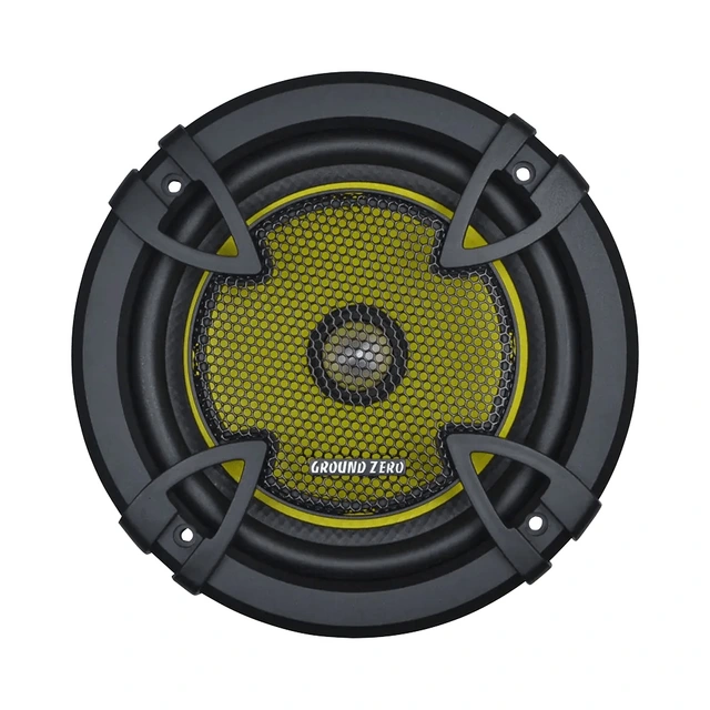 Ground Zero GZTC 165.3 høyttalersett 6.5", 120W RMS, Titanium-serie 