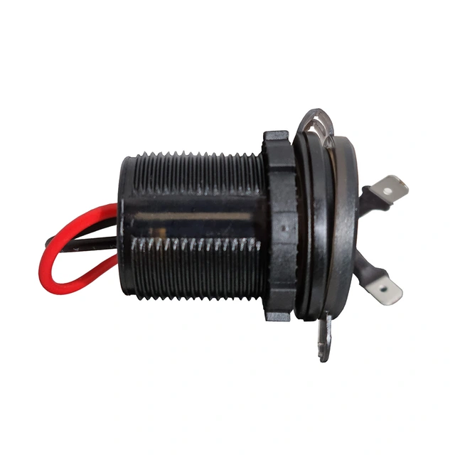 4 CONNECT Voltmeter med USB-C/A Vanntett,12-24V 