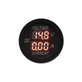 4 CONNECT Voltmeter med Amperemåler Vanntett, 12-24V