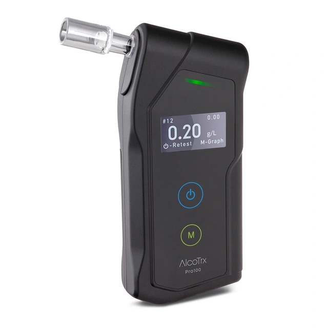 Alcotrx FCA PRO 100 promilletester Brenselcelle, Proff modell 