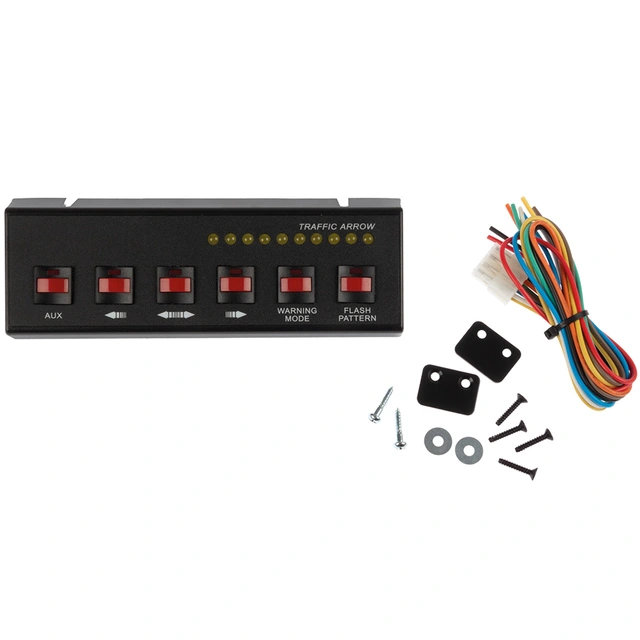 Axixtech Styringspanel Trafikkdirigering, 12/24V 