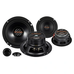 Musway ML63A 3-veis høyttalersett 6.5", 100W RMS, 4 Ohm