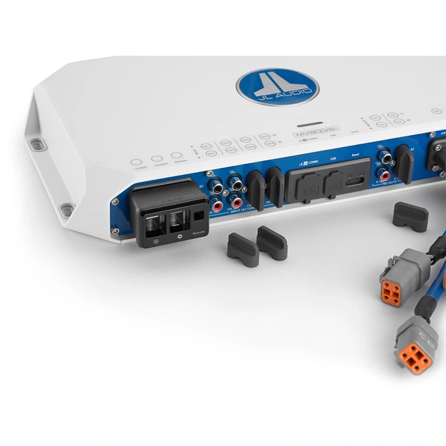 JL Audio - MV800/8i Marine forsterker 8x100W i 2 Ohm, DSP,  NexD™ 