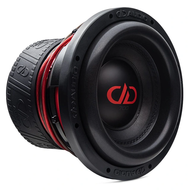 DD Audio 710f D4 10" subwoofer 10", 1500W RMS, 2x4 Ohm 