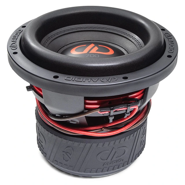 DD Audio 710f D4 10" subwoofer 10", 1500W RMS, 2x4 Ohm 