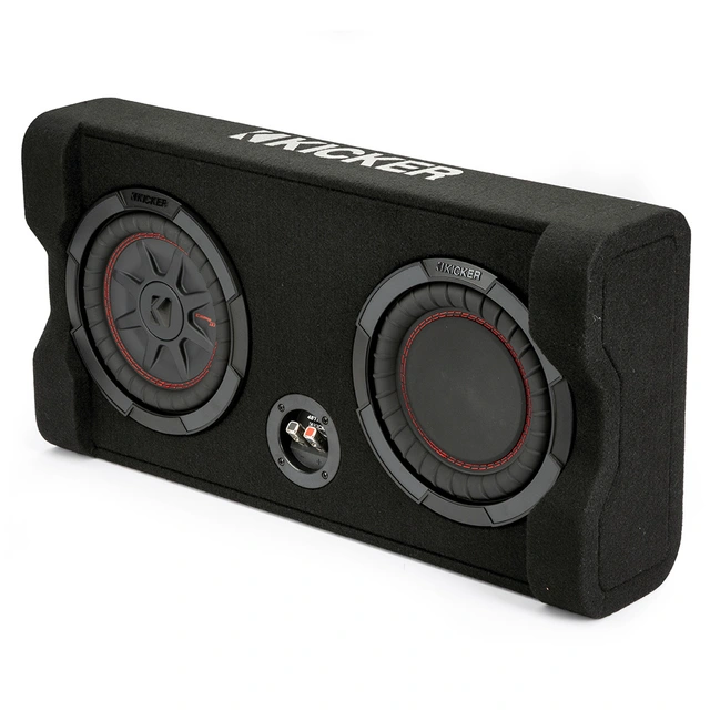 Kicker TRTP8 downfire basskasse 8" i kasse, 300W RMS, 2 Ohm, CompRT 