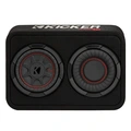 Kicker TCWRT67 slim basskasse 6,75" i kasse, 150W RMS, 2 Ohm, CompRT