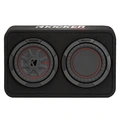 Kicker TCWRT8 slim basskasse 8" i kasse, 300W RMS, 2 Ohm, CompRT