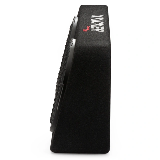 Kicker TCWRT10 slim basskasse 10" i kasse, 400W RMS, 2 Ohm, CompRT 