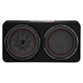 Kicker TCWRT12 slim basskasse 12" i kasse, 500W RMS, 2 Ohm, CompRT