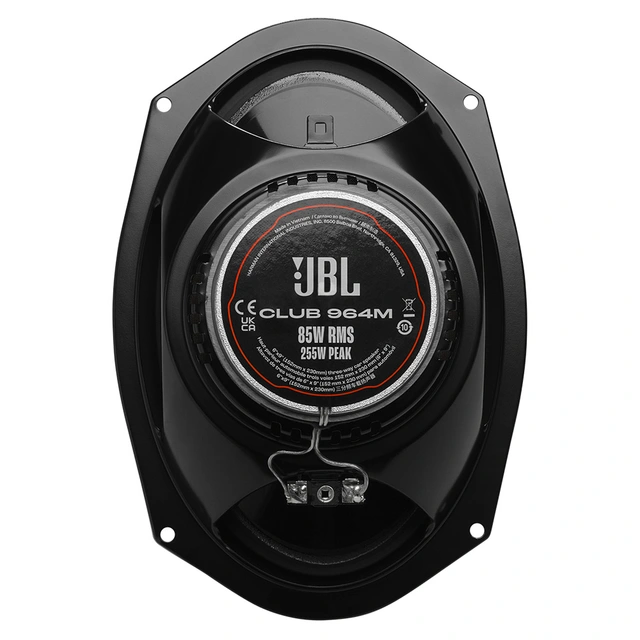 JBL CLUB964M høyttalerpar 6x9", 85W RMS, 255W Maks 