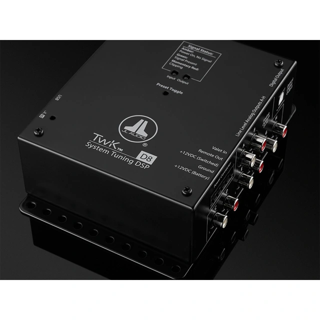 JL Audio TwK-D8 DSP 8-kanals DSP, Kun digital inngang 
