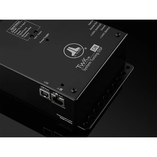 JL Audio TwK-D8 DSP 8-kanals DSP, Kun digital inngang 