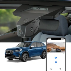 FITCAMX Integrert 4K Dashcam (foran+bak) BMW X1/iX1 (2023 -->)