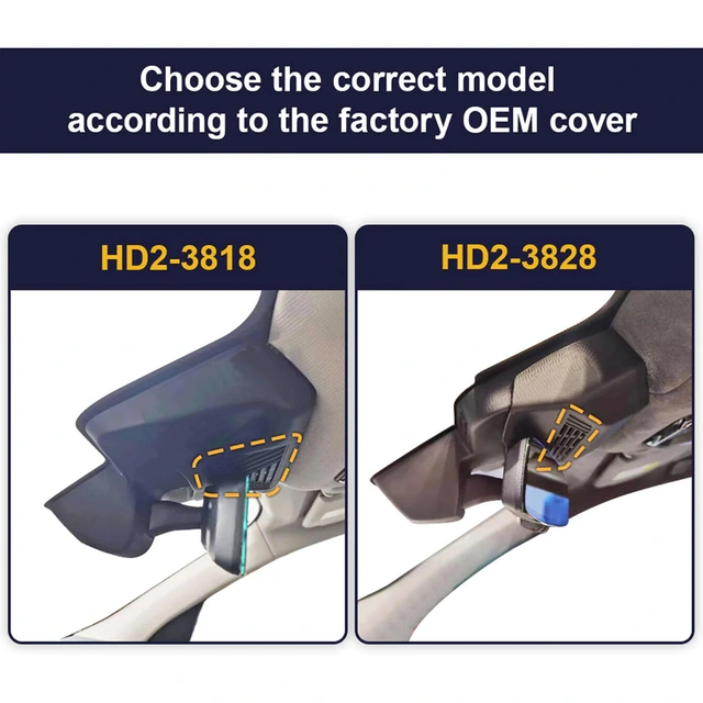 FITCAMX Integrert 4K Dashcam (foran+bak) BMW i7 (2023 -->) "3828" 